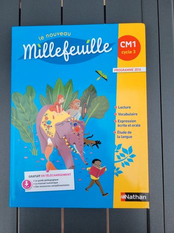 Manuel français CM1 Mille-feuilles