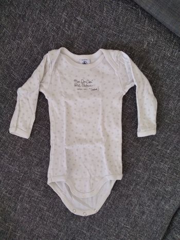 Body manches longues petit bateau
