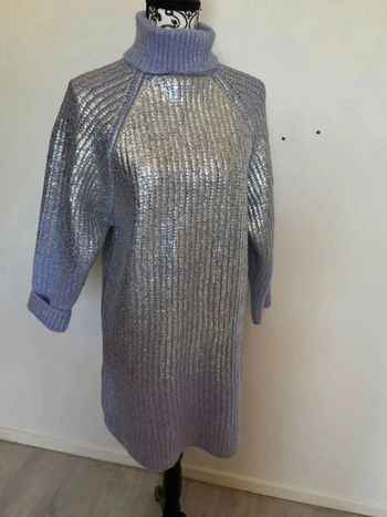 Robe pull femme à col roulé Taille S