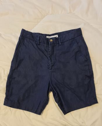 Bermuda en lin zara