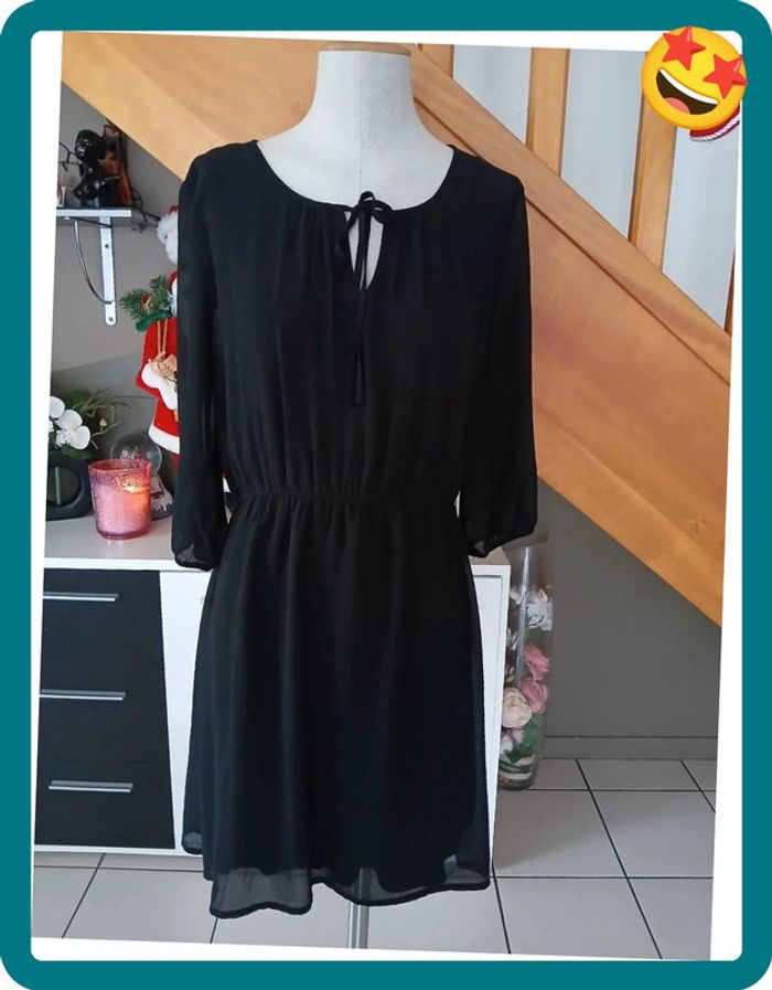 Robe Chic Noire Taille XL🌿💝
