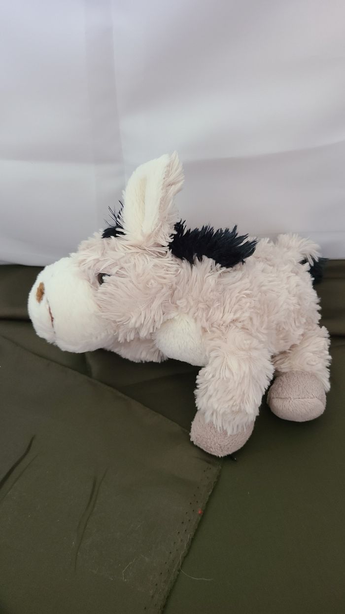 Peluche ane Marcel BUKOWSKI beige poil long - photo numéro 8