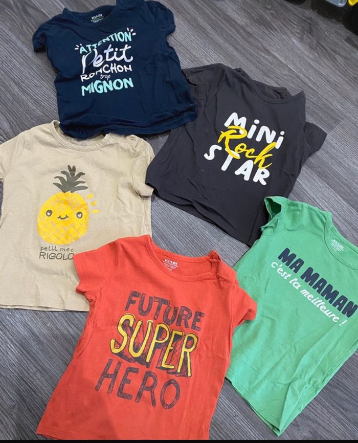 Lot 13 tshirts 24 mois