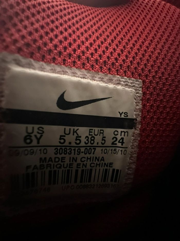 Nike Dunk Hi Medium Grey/ Varsity Red-Black Taille 38.5 - photo numéro 3