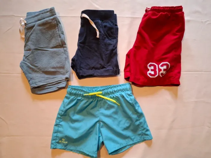 Gros Lot tee-shirt short garçon 5 ans été - photo numéro 9