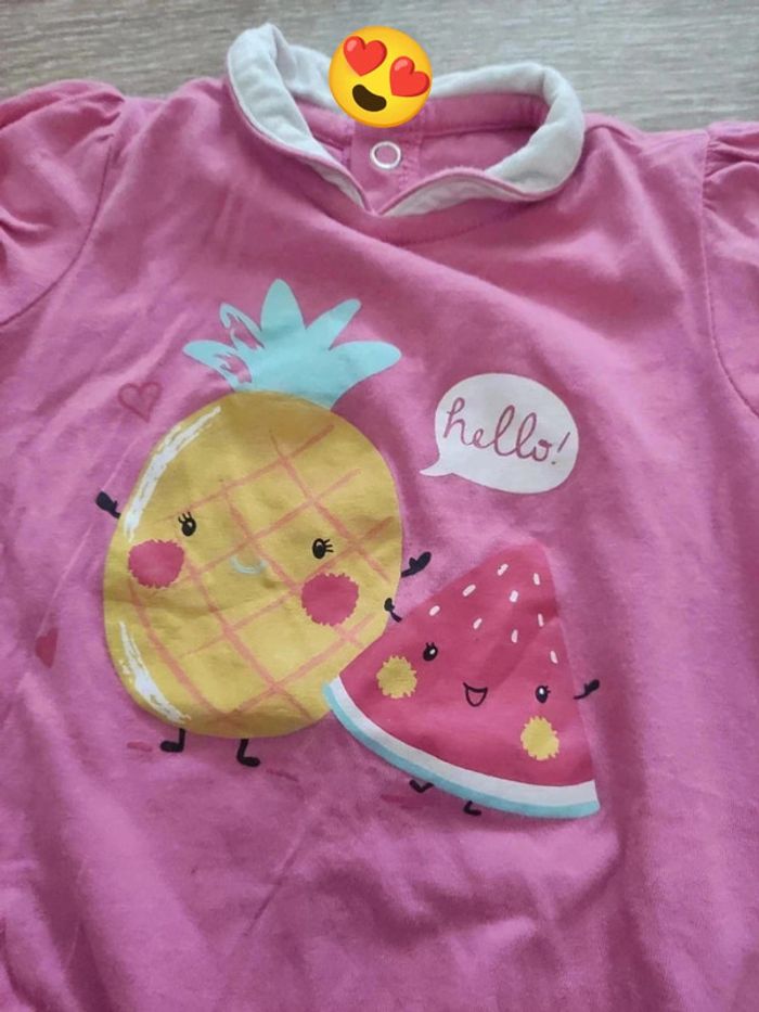 Grenouillère 6/9 mois / pagliaccetto 6/9 mesi - photo numéro 2