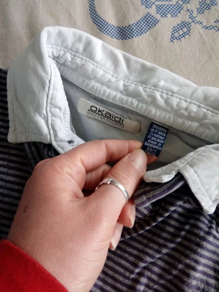 Lot de deux polos manches longues - photo numéro 6