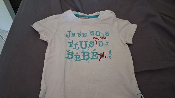 Lot tee-shirts 9 mois - photo numéro 3