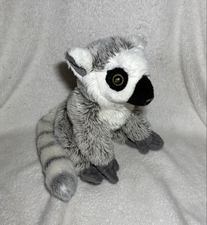 🩶 Peluche Lémurien/Maki Catta – Nature Planet - photo numéro 2