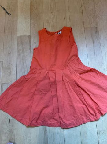 Robe été sans manches Petit Bateau 5 ans