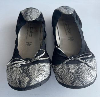 Ballerines LPB Les P'tites Bombes serpent, écailles T36 en cuir