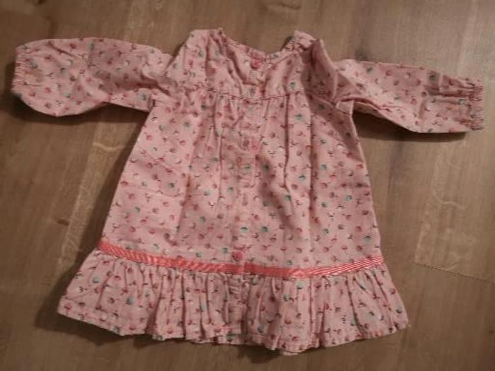 Robe en coton manche longue - photo numéro 2