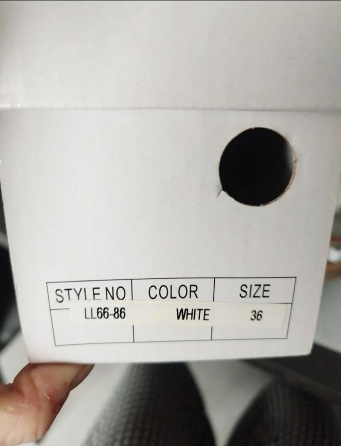 Sandale a nœud blanche - photo numéro 7