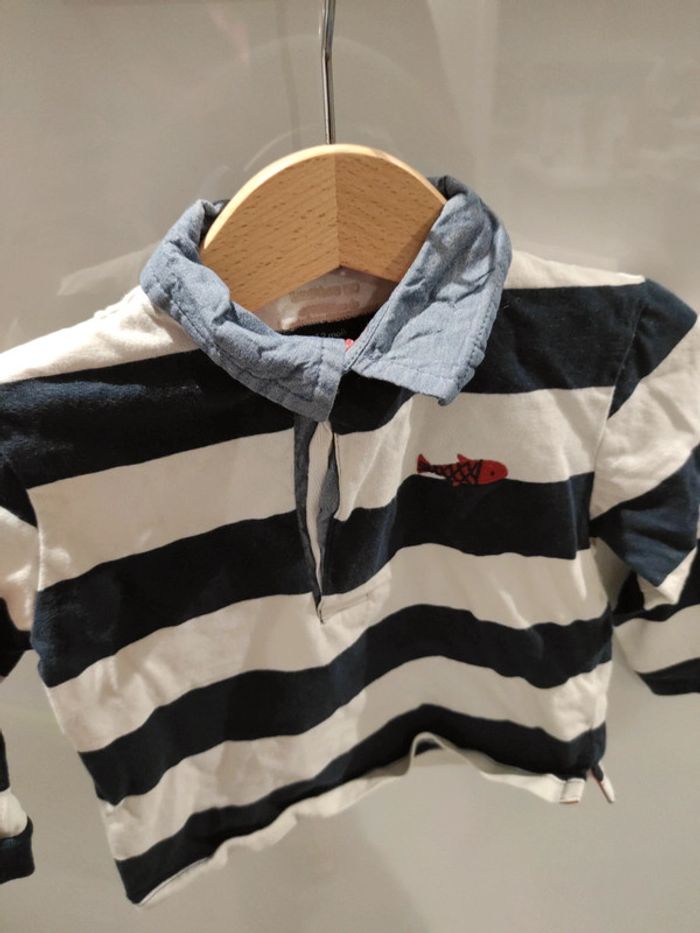 Polo manches longues 12 mois - photo numéro 6