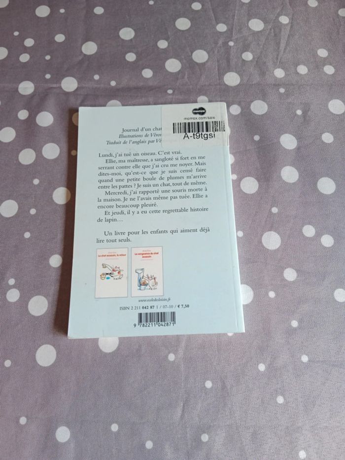 Livre journal d'un chat assassin - photo numéro 2