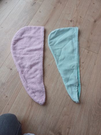 Serviette pour la tête