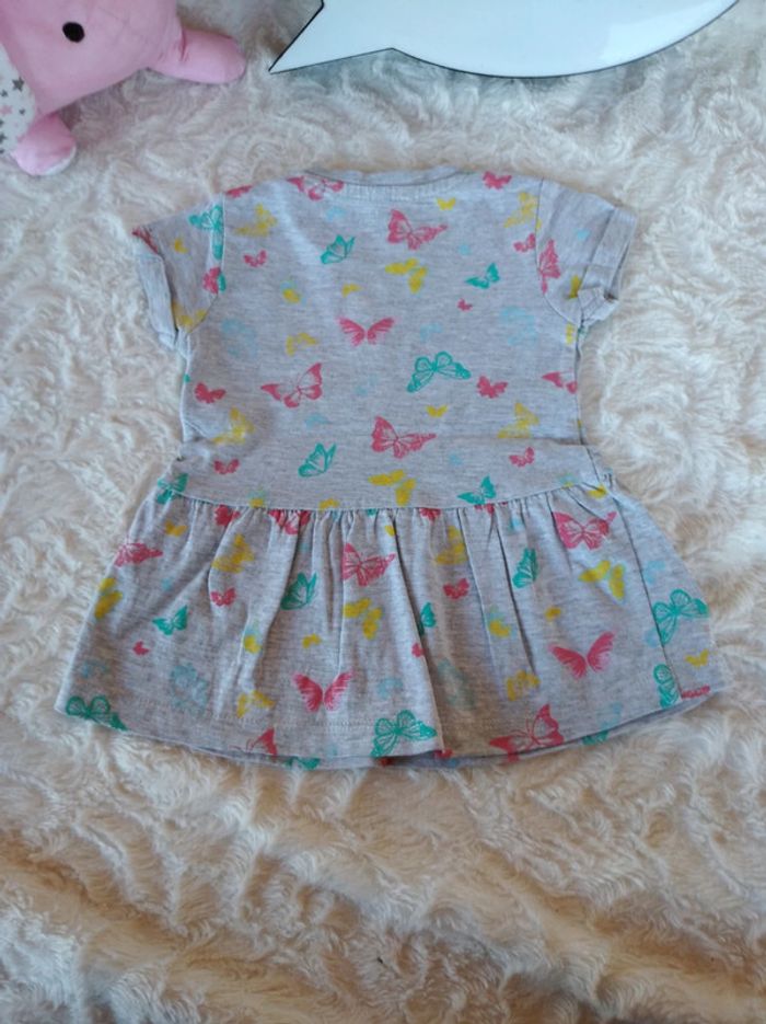 Robe courte Tunique Fille 6 mois "Born to shine" Zeeman - photo numéro 9