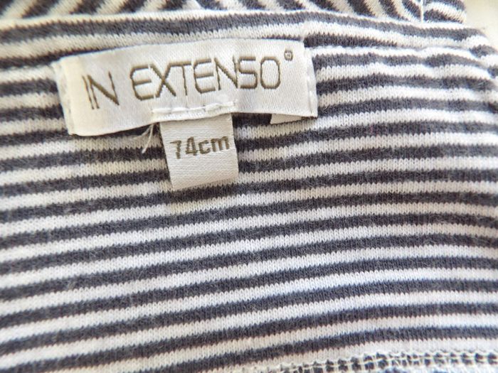 Salopette rayures -in extenso - 12 mois - photo numéro 6