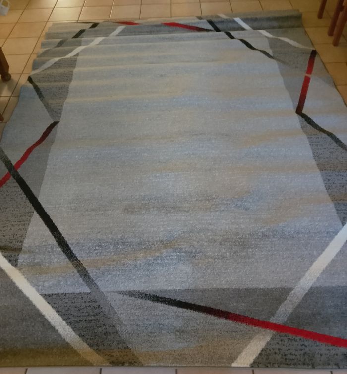 Très grand Tapis géométrie moderne - photo numéro 2