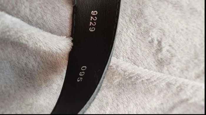 Ceinture feutrine marine 95 cm largeur 3.3 cm - photo numéro 5