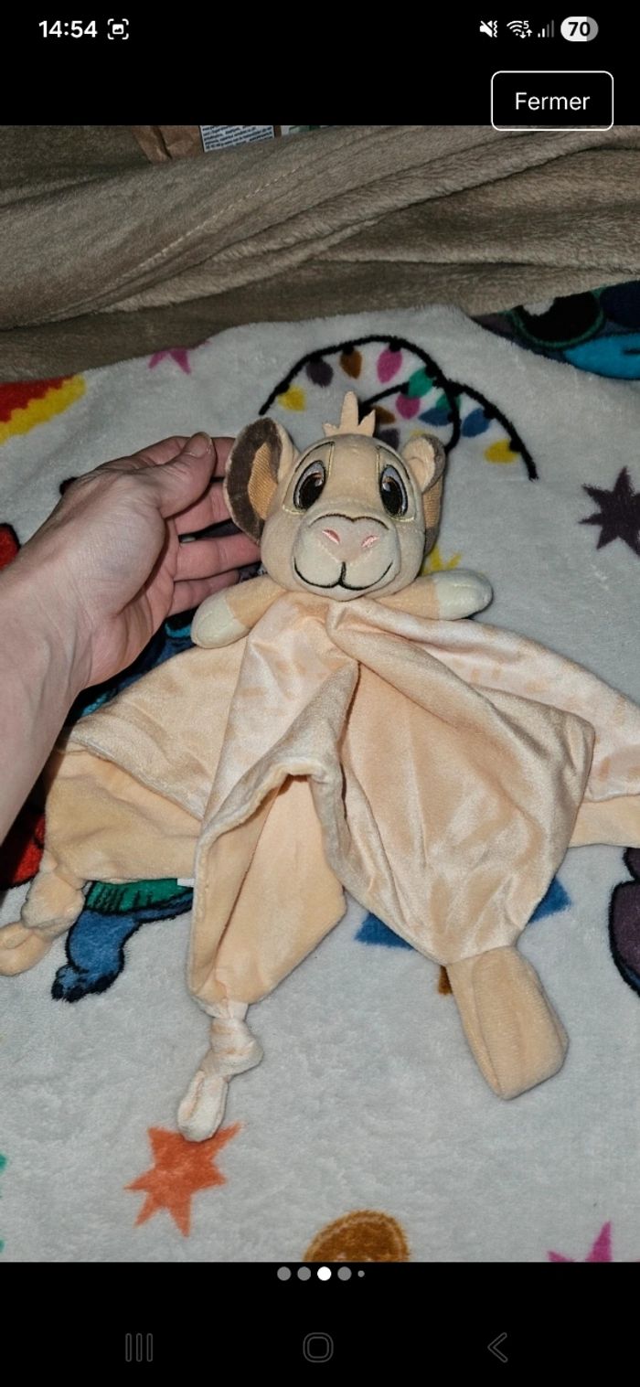 Doudou le roi lion neuf - photo numéro 3