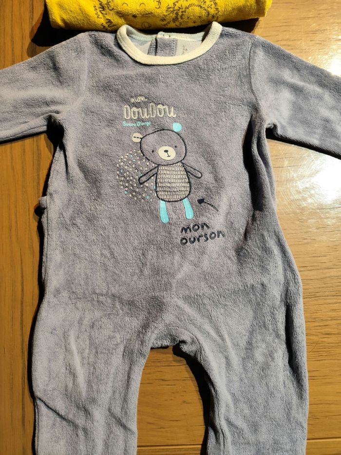 Lot de 4 pyjamas velours - photo numéro 4