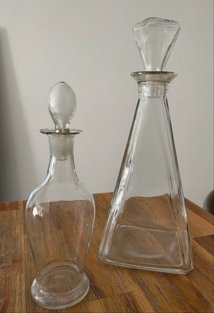 Carafe en verre