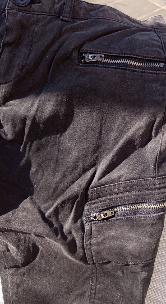 Jeans Superdry noir clair - photo numéro 2