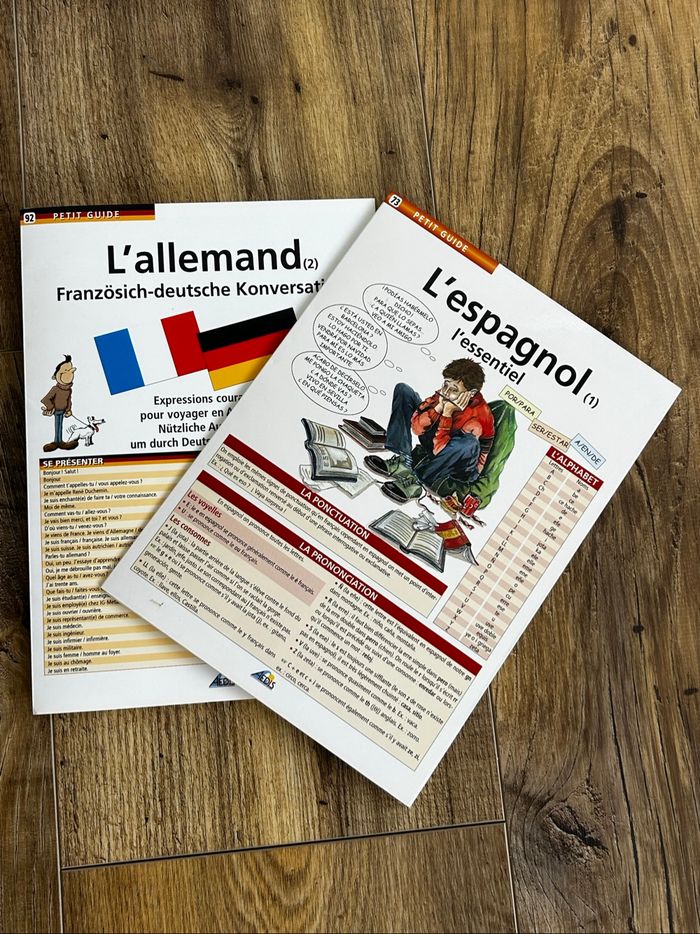 2 guides langues étrangères