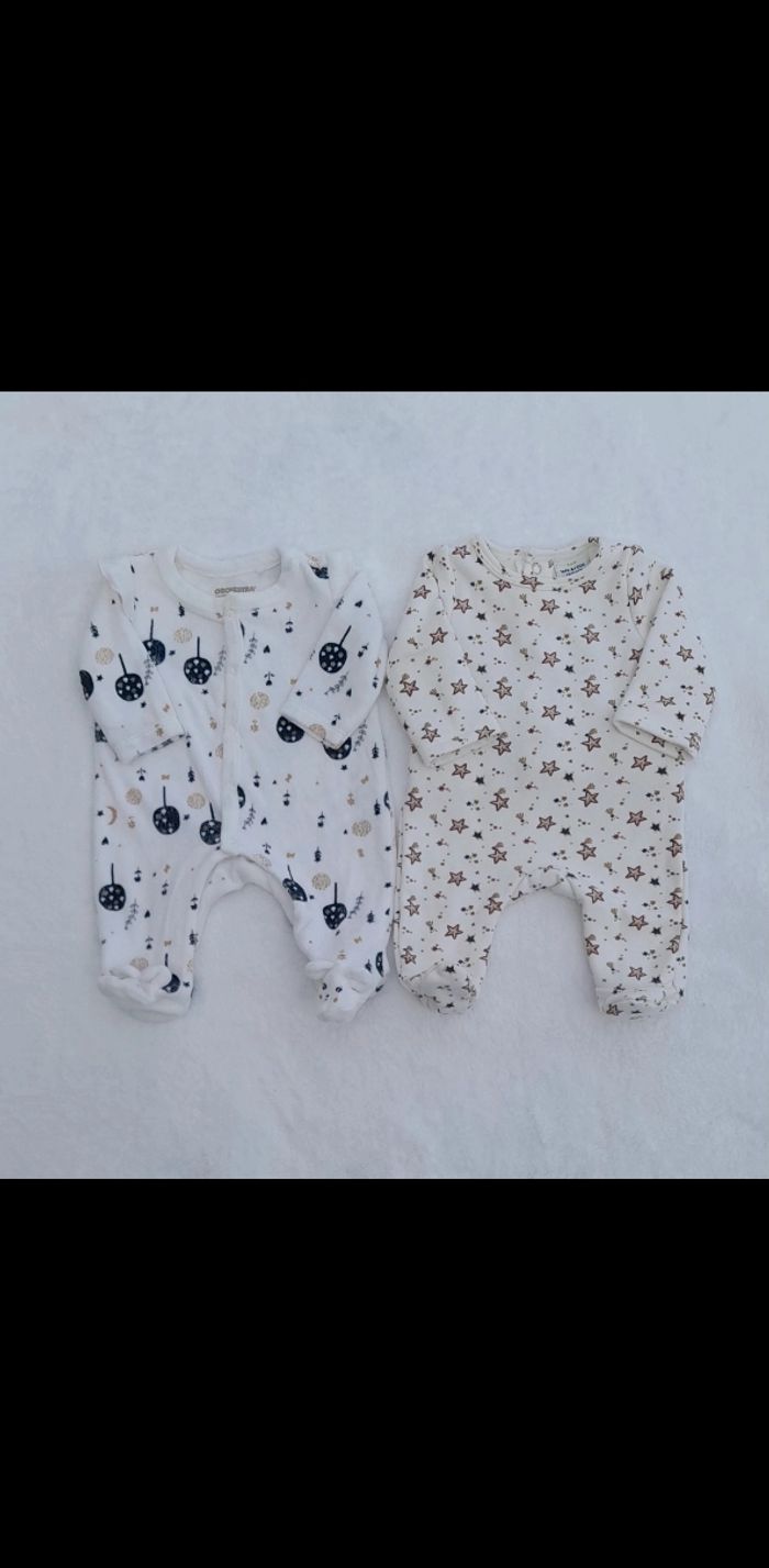 Lot pyjama de naissance fille