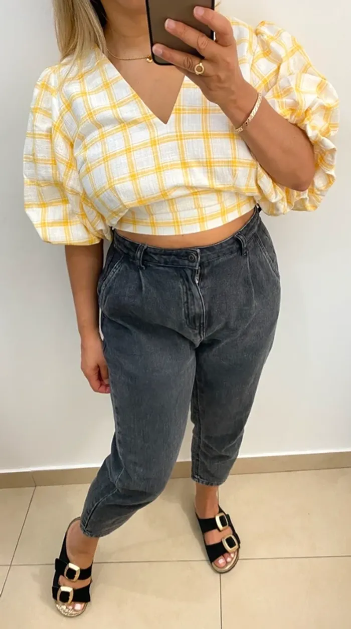 Blouse Courte Claudie Pierlot Imprimée - photo numéro 10