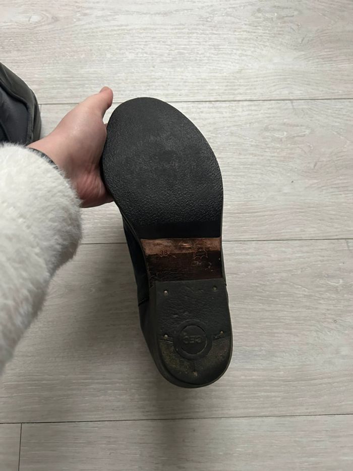 Bottines gris foncé Geox taille 38 - photo numéro 5