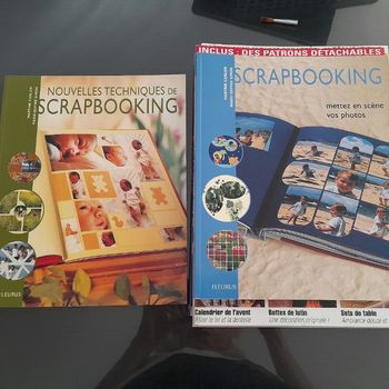 Lot livres scrapbooking