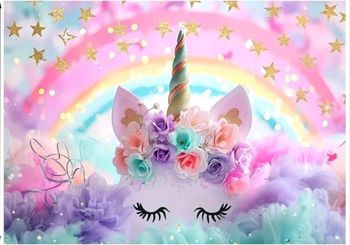Toile de fond licorne