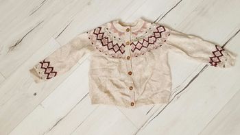Vêtement fille gilet Vert Baudet 6 ans 