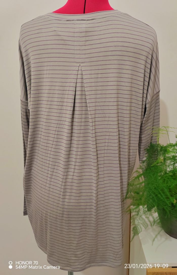 T shirt /tunique en rayon - photo numéro 4