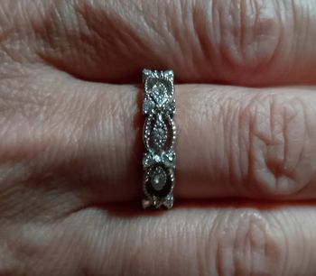 Jolie bague en argent