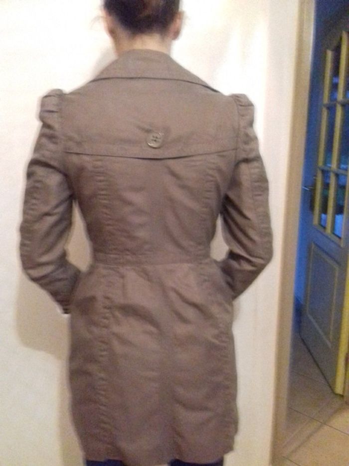 Dufulcoat ceintre couleur taupe - photo numéro 2