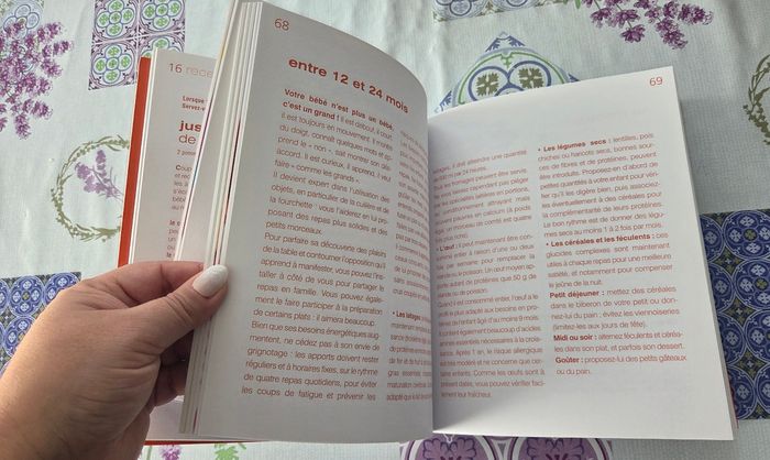 Livre Mes petits plats pour bébé - 4 mois à 3 ans - photo numéro 4