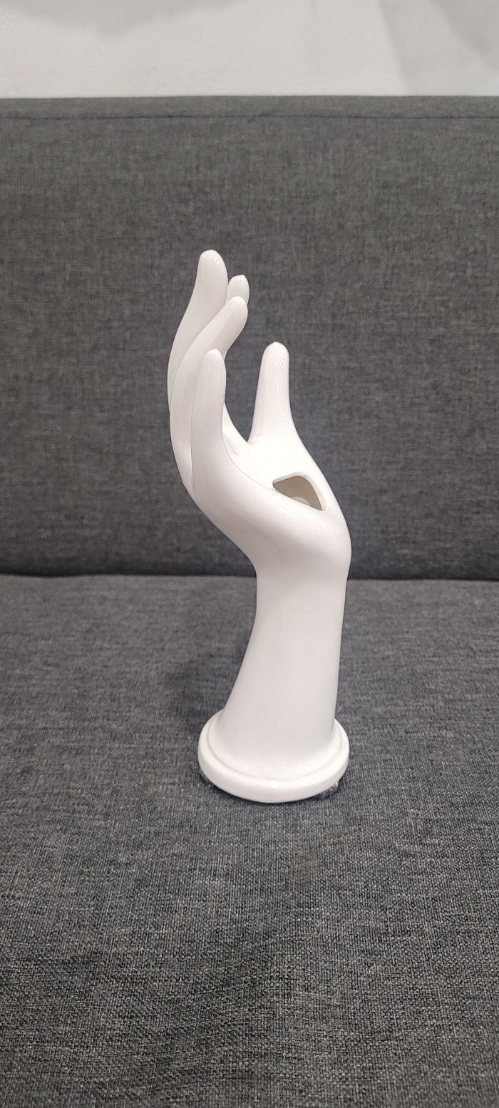 Main baguier et soliflore vintage - photo numéro 2