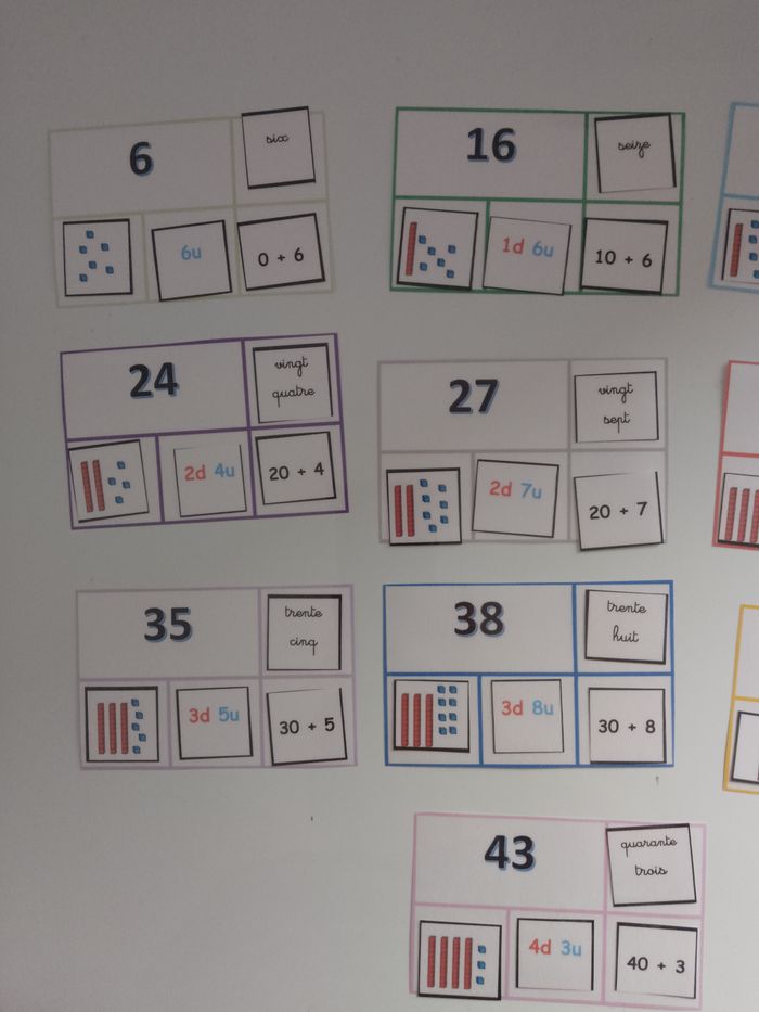 Jeu maths Les nombres jusque 49 - photo numéro 3