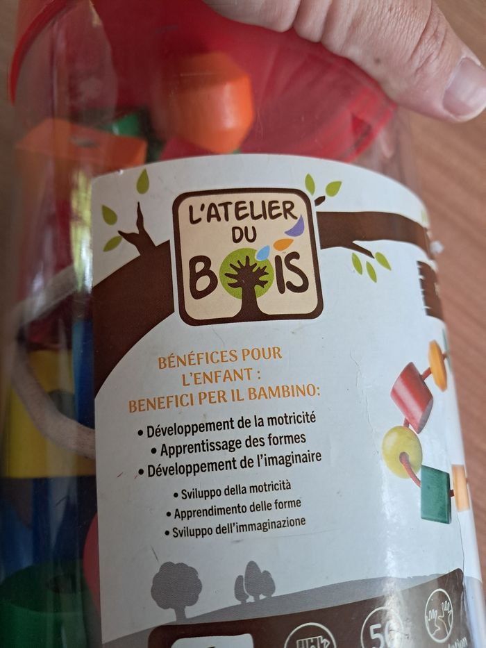 Perles en bois - photo numéro 3