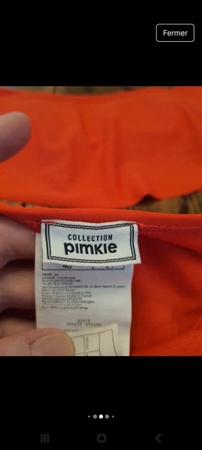 Jolie Bikini Pimkie rouge fr 42 trés bonne état - photo numéro 13