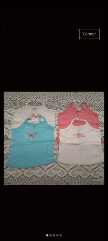 👚Lot débardeur 24 mois Kimbaloo