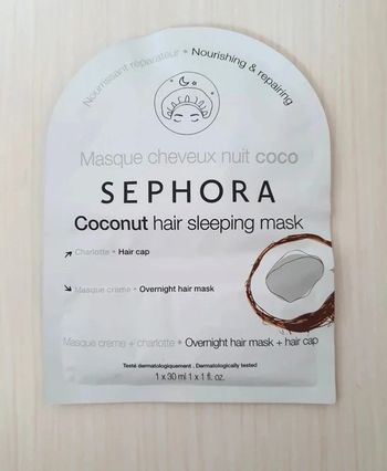 Masque nuit cheveux Sephora