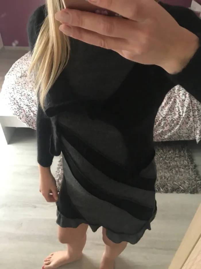 Robe asymétrique sans manches - photo numéro 4