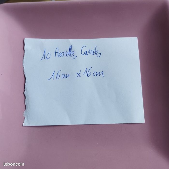 Lot assiettes faïence - photo numéro 2