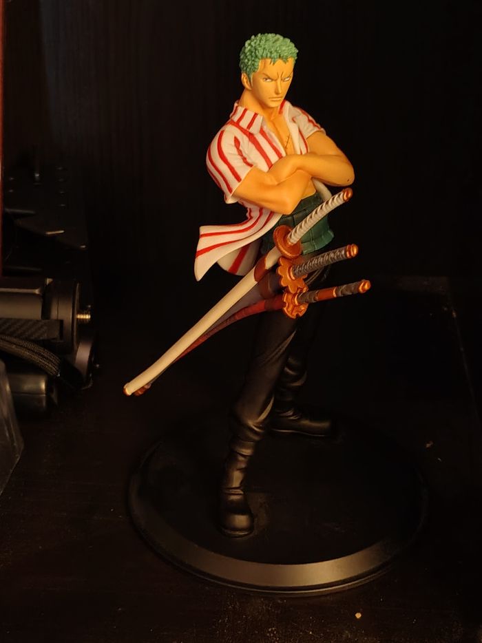 Figurine Dragon Ball X One Piece Kai DX : Roronoa Zoro (Sans boite) RARE - photo numéro 4
