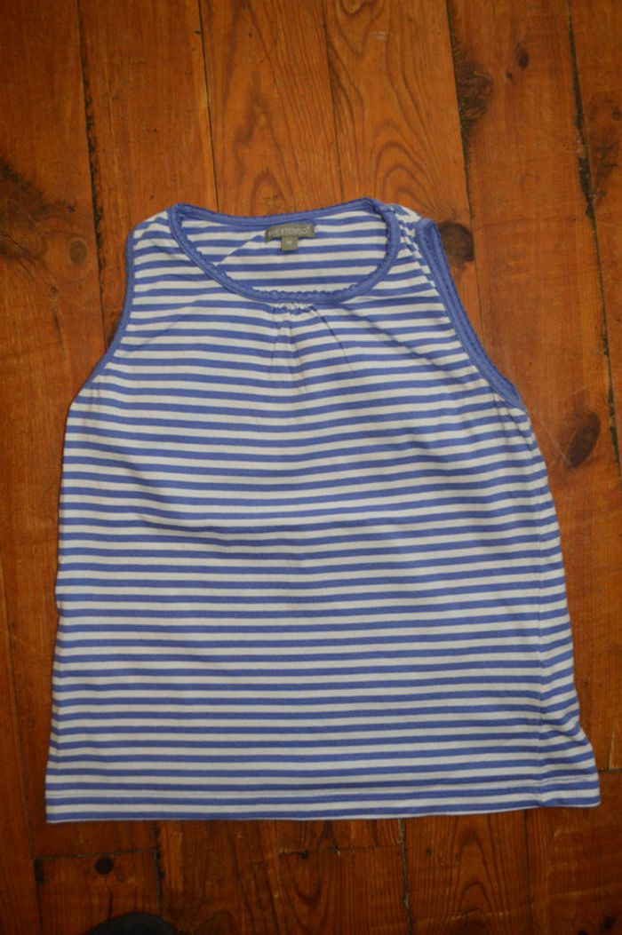 Débardeur In extenso rayé 10 ans