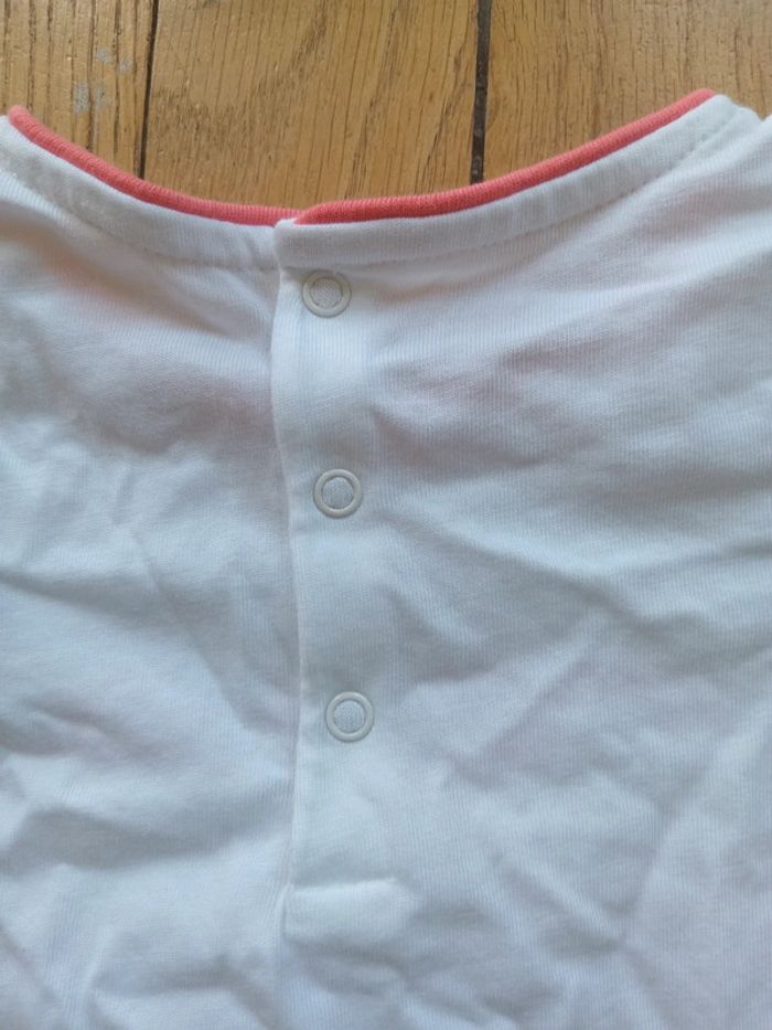 Tee shirt fille Obaïbi neuf 18 mois coton - photo numéro 6